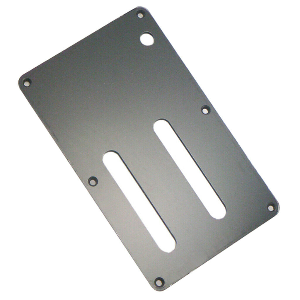 Black Guitar Backplate Backside Cavity Cover Protector for Electric Guitar