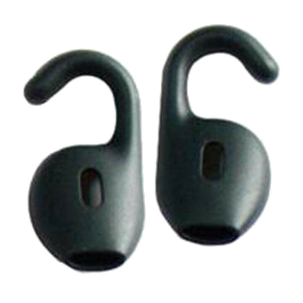 1 Pair Silicone Eartips Earbuds Tips For   Boost Earphone Black