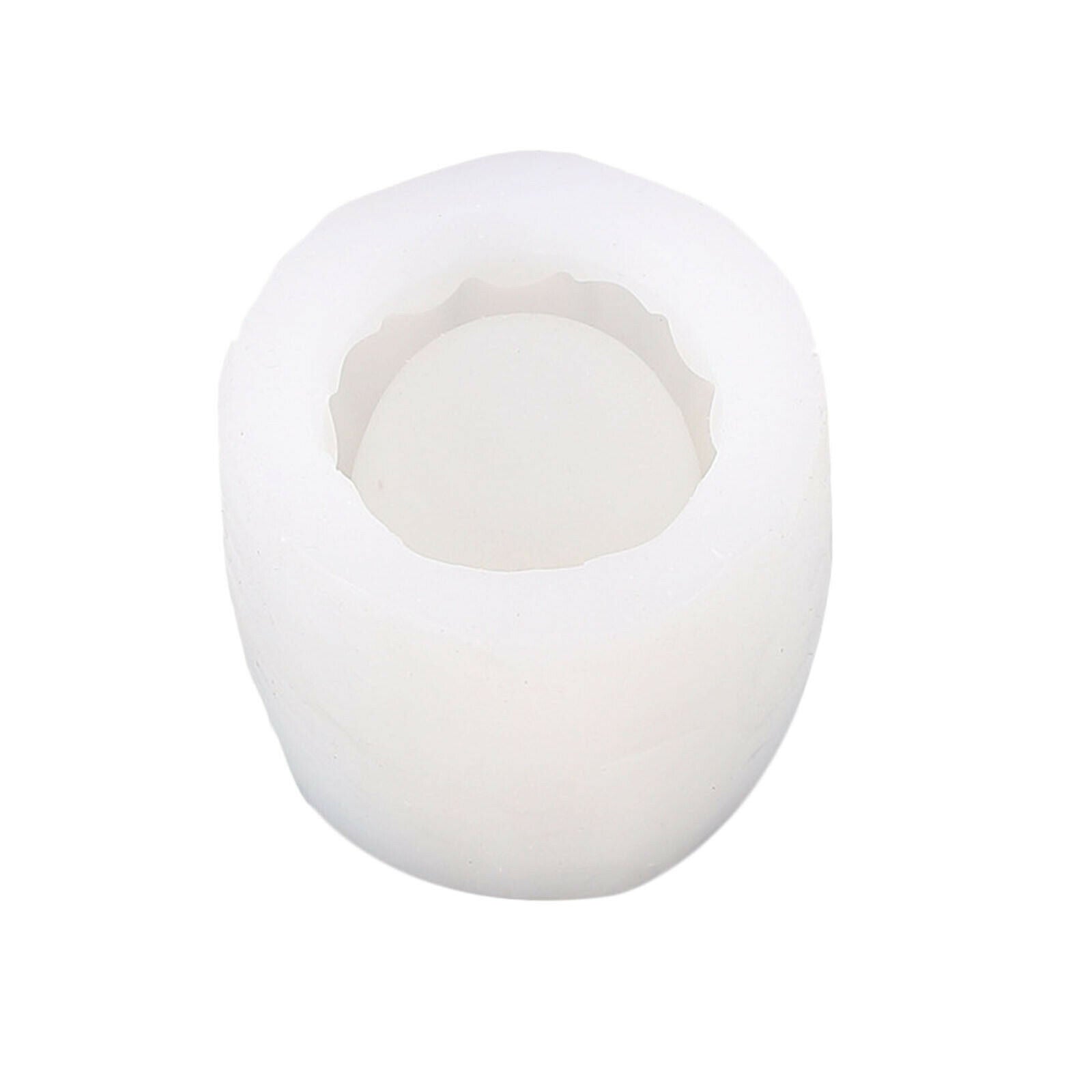 Silicone Flower Pot Mold Planter Tea Light Holder Ashtray Clay Mould DIY