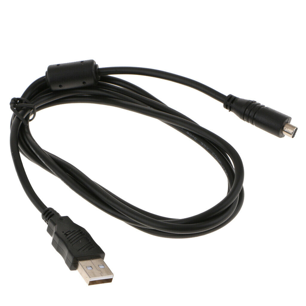 VMC-15FS 10 Pin to USB Data Sync Cable Cord for Sony Digital Camcorder Black