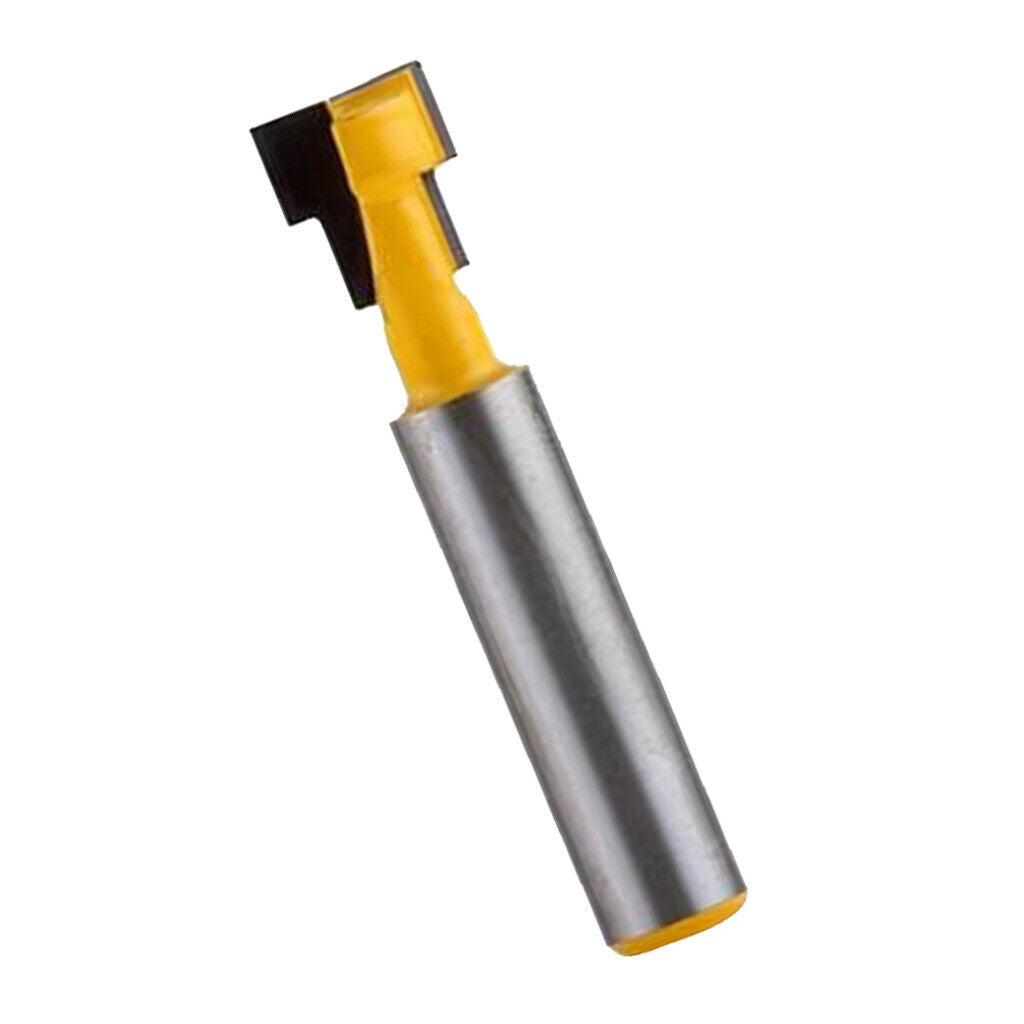 2Pcs Cutter Router Bit for 1/4" Hex  8mm Shank Grooving Milling Cutter