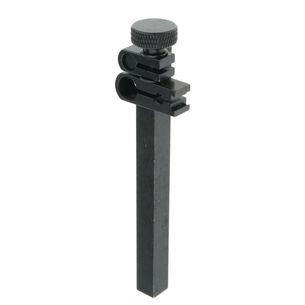 Height lever extension rod with rotating pliers test indicator holder