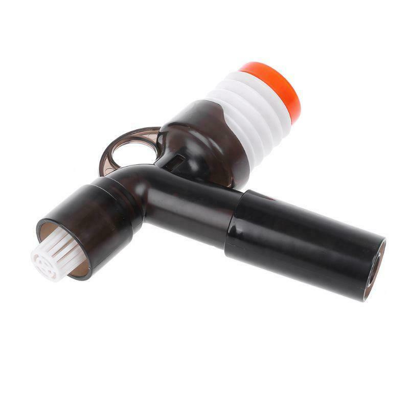Aquarium Fish Tank Cleaner Quick Release Aquarium Vacuum Siphon Pump-Fish Tank