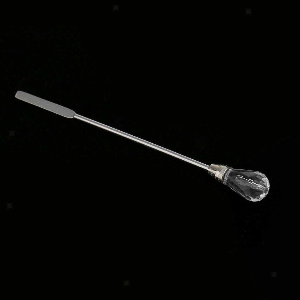 Permanent Makeup Eyebrow Tattoo Pigment Mix Stirring Rod Stick Spatula Clear