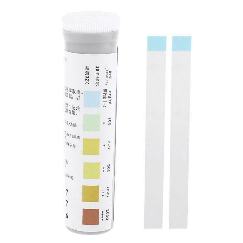 20 Strips Urinalysis Glucose Diabetes Urine Test Strip For Urinalysis anti-VC