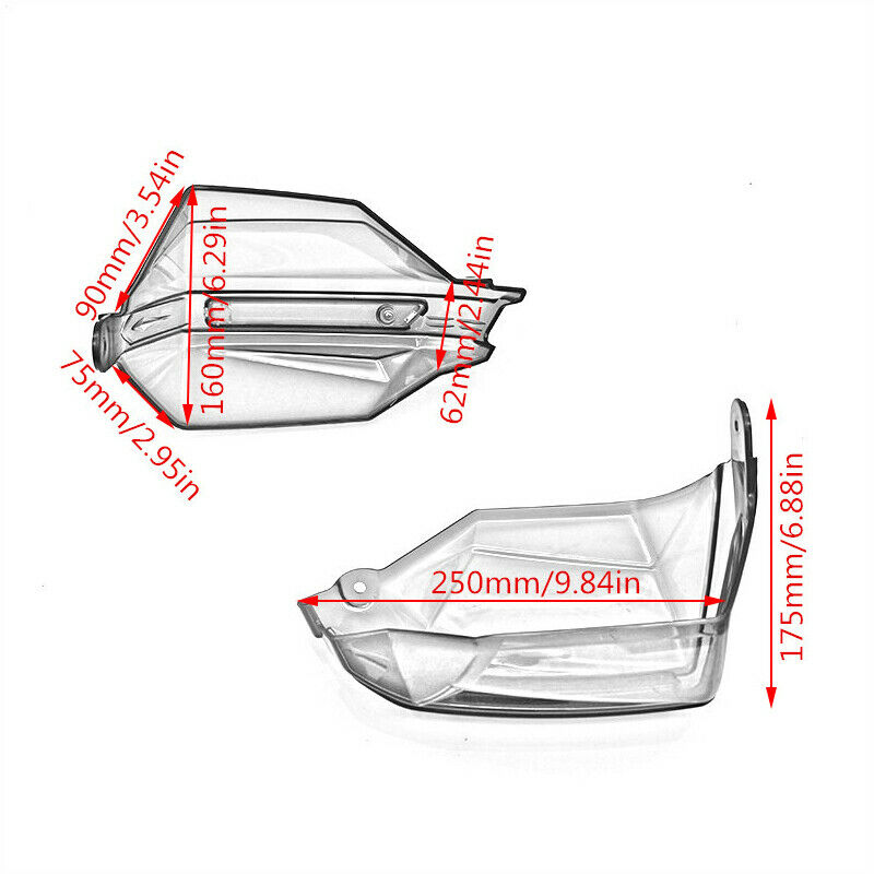 Motorcycle Scooter ATV Handlebar Windshield Anti-fall Protect Hand Guard Cover