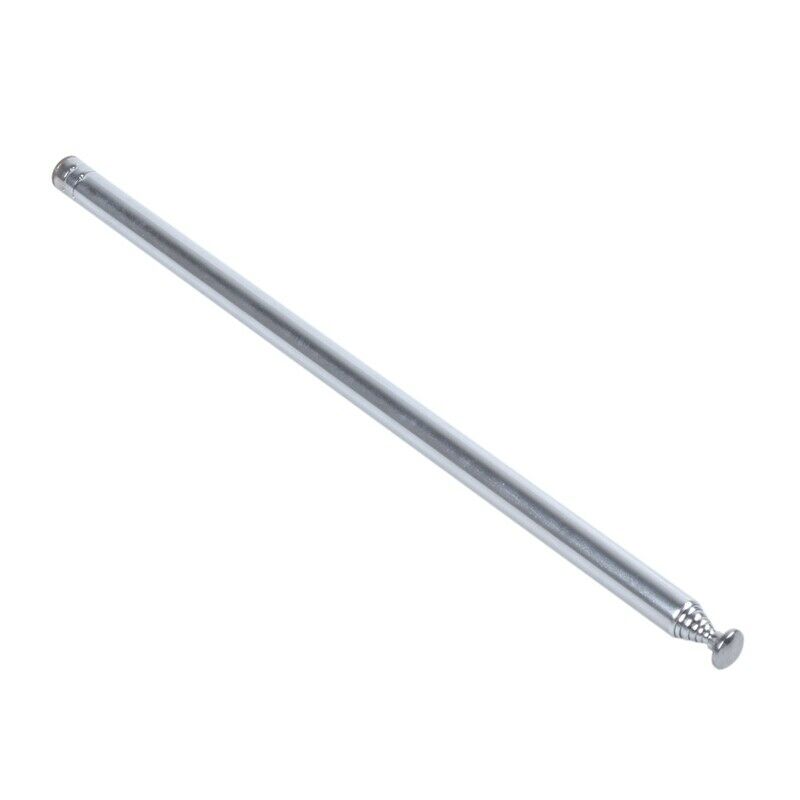 96cm Length 7 Section Telescoping Stainless Steel AM FM Radio TV Antenna S7V5V5
