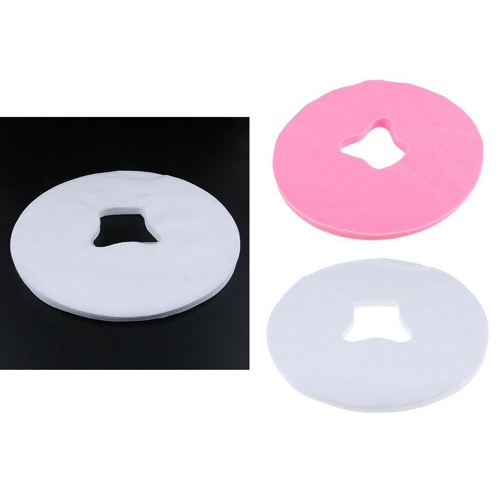 200 Pieces Disposable Spa Massage Table Face Cradle Covers Headrest Cover
