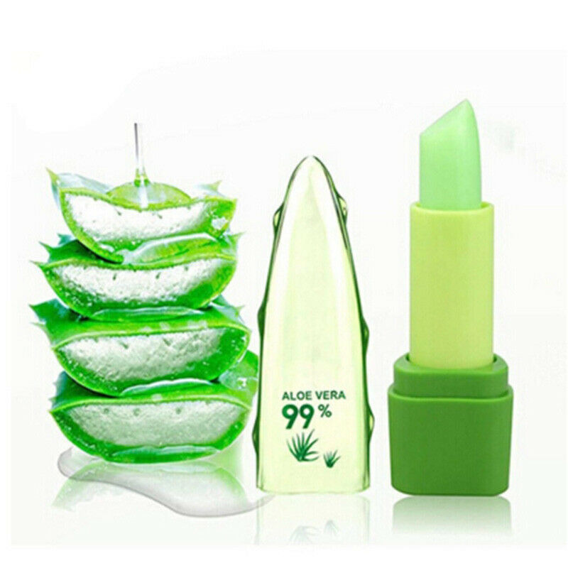 Natürlicher Aloe Lippenbalsam,lang anhaltend,Farbtemperaturänderung OZBD