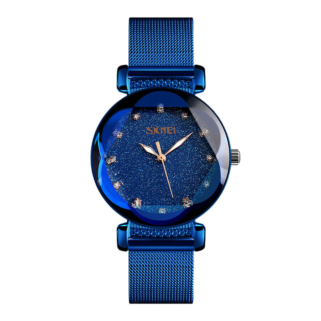 Star lady watch quartz watch electronic watch Blue