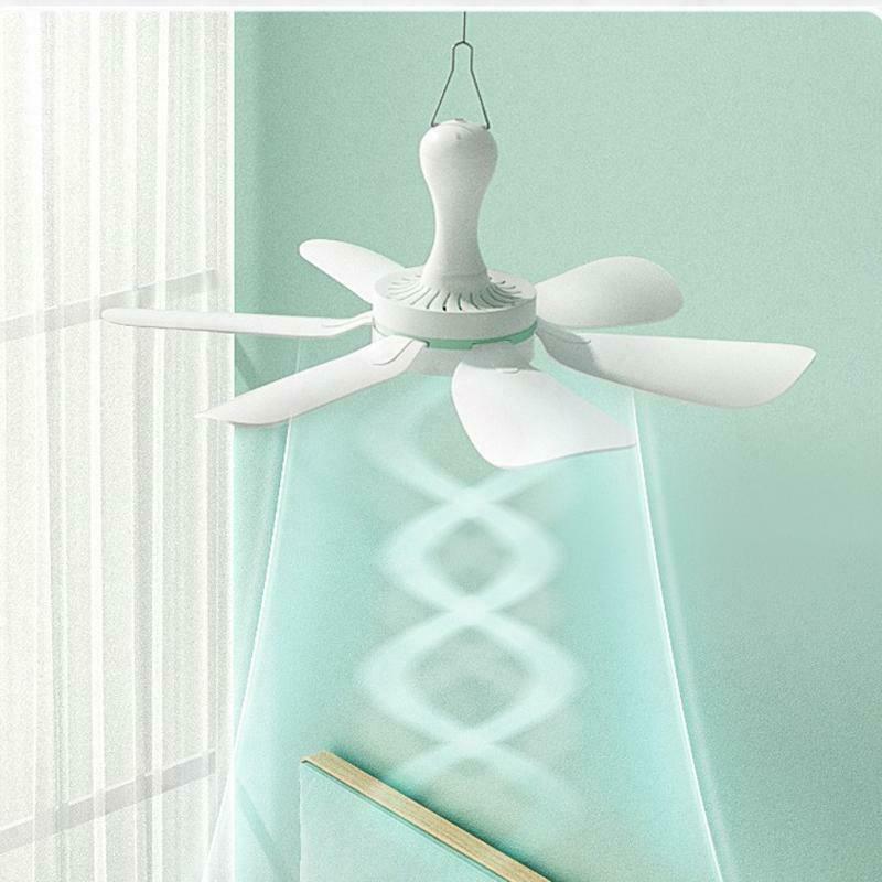 16.5inch 220V Silent Household School Dormitory Bed Hanging Fan 8W Ceiling Fan