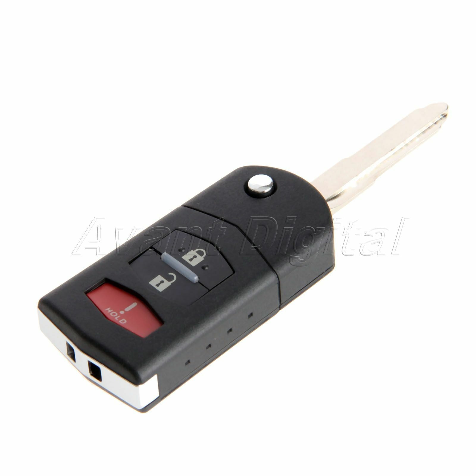 3 Btn Folding Car Remote Flip Key Fob Case Shell for Mazda 3 5 6 RX-8 CX-7 CX-9