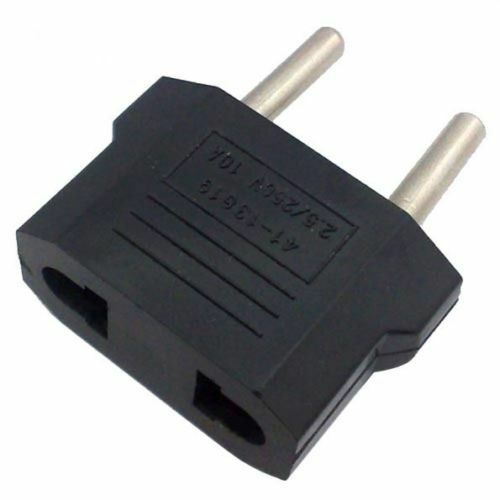 Lot 5PCS US/USA to European Euro EU Travel Charger Adapter Plug Outlet Converter