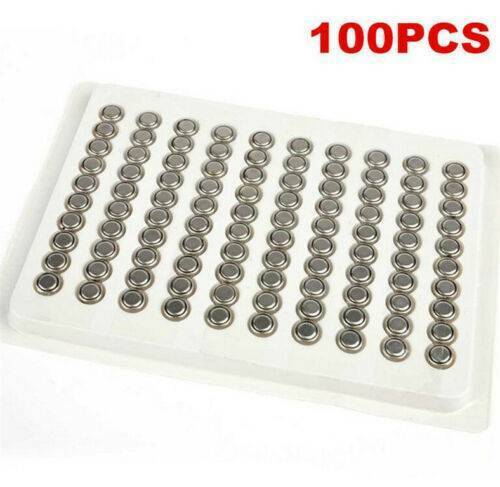 Lots 100Pcs SR626SW AG4 377 LR626 Alkaline Button Cell Watch Battery Batteries ~