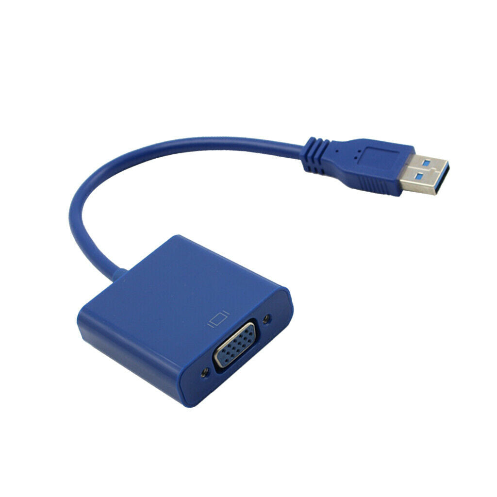 1080P USB 3.0 to VGA Display External Video Graphics Adapter Cord For Win7#2