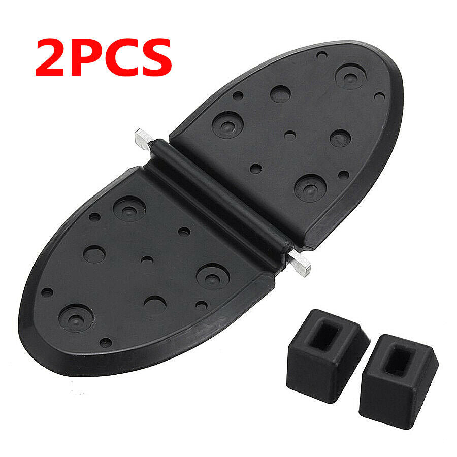 2x Exhaust Flappers Water Shutters Durable black Replaces Mercruiser 807166A1
