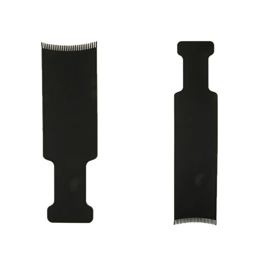 2pcs Balayage Highlighting Board with Brush Comb
