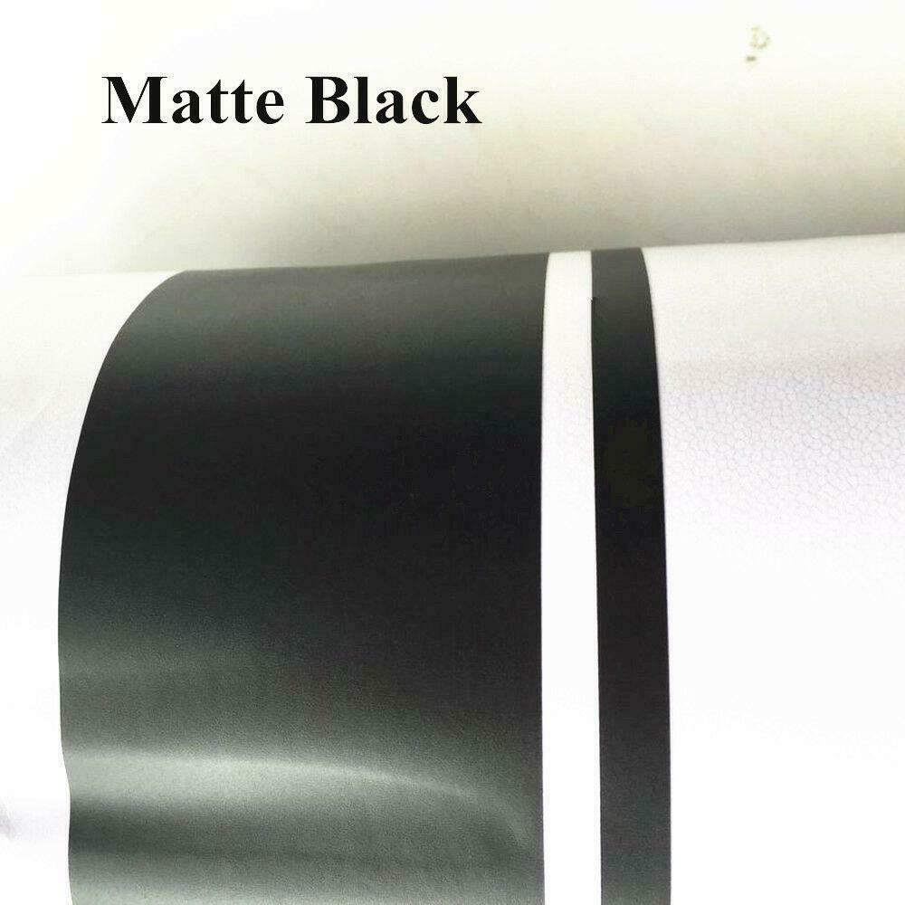 2Pcs Car SUV Body Skirt Decals Stickers 220 * 11.5CM Matte Black Universal
