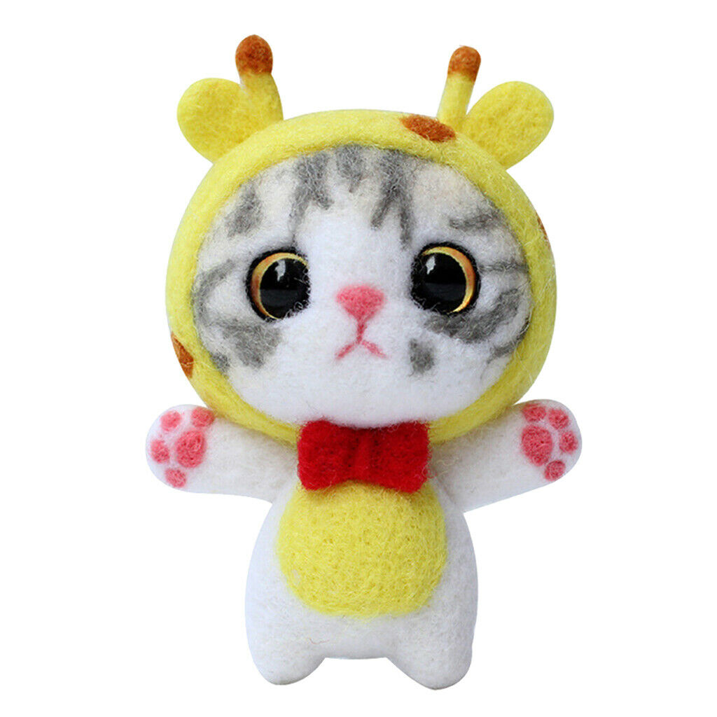 Plush Cross Stitch Felt  Felt Home Kits Cute Cartoon For Beginners DIY Craft