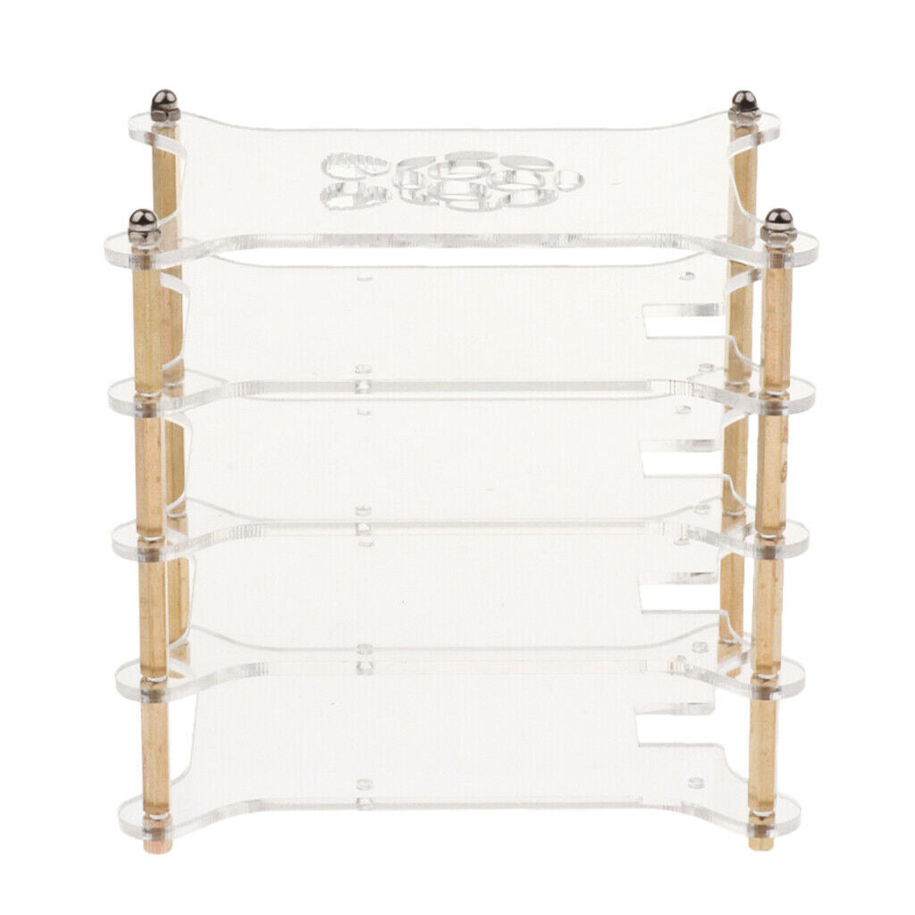 4-layers Acrylic Cluster Case Fit for Raspberry Pi 4B / 3B+ / 3B / 2B / B+