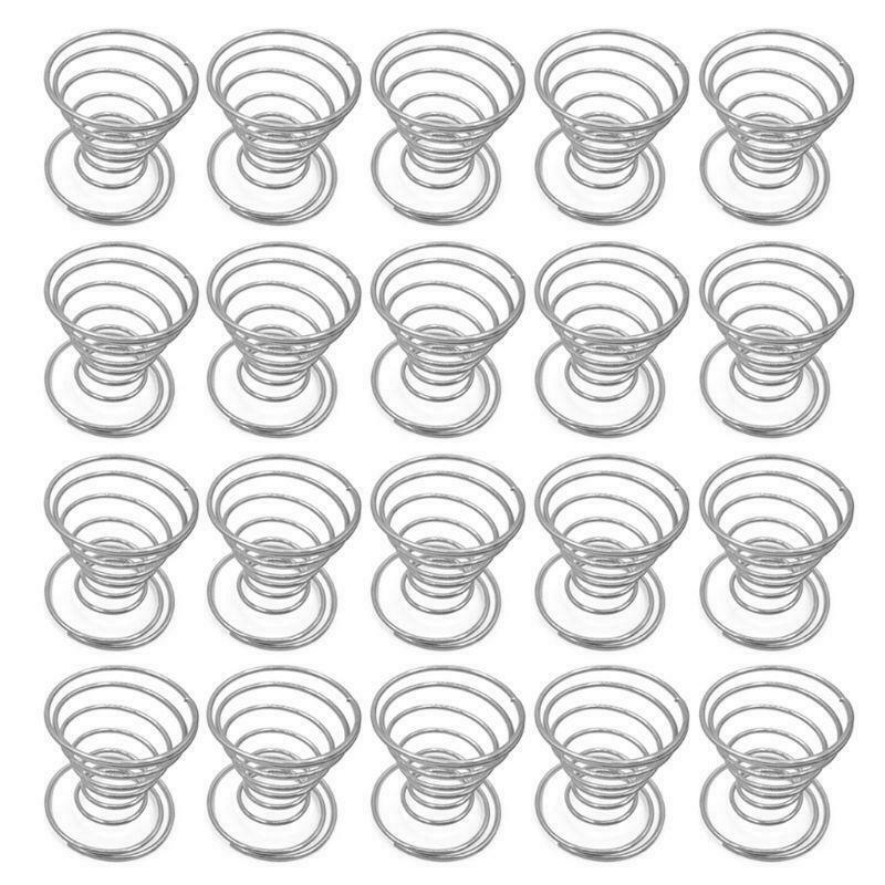20 Pack Air Plant Stand Container Tillandsia Holder, Stainless Steel Wire Stand