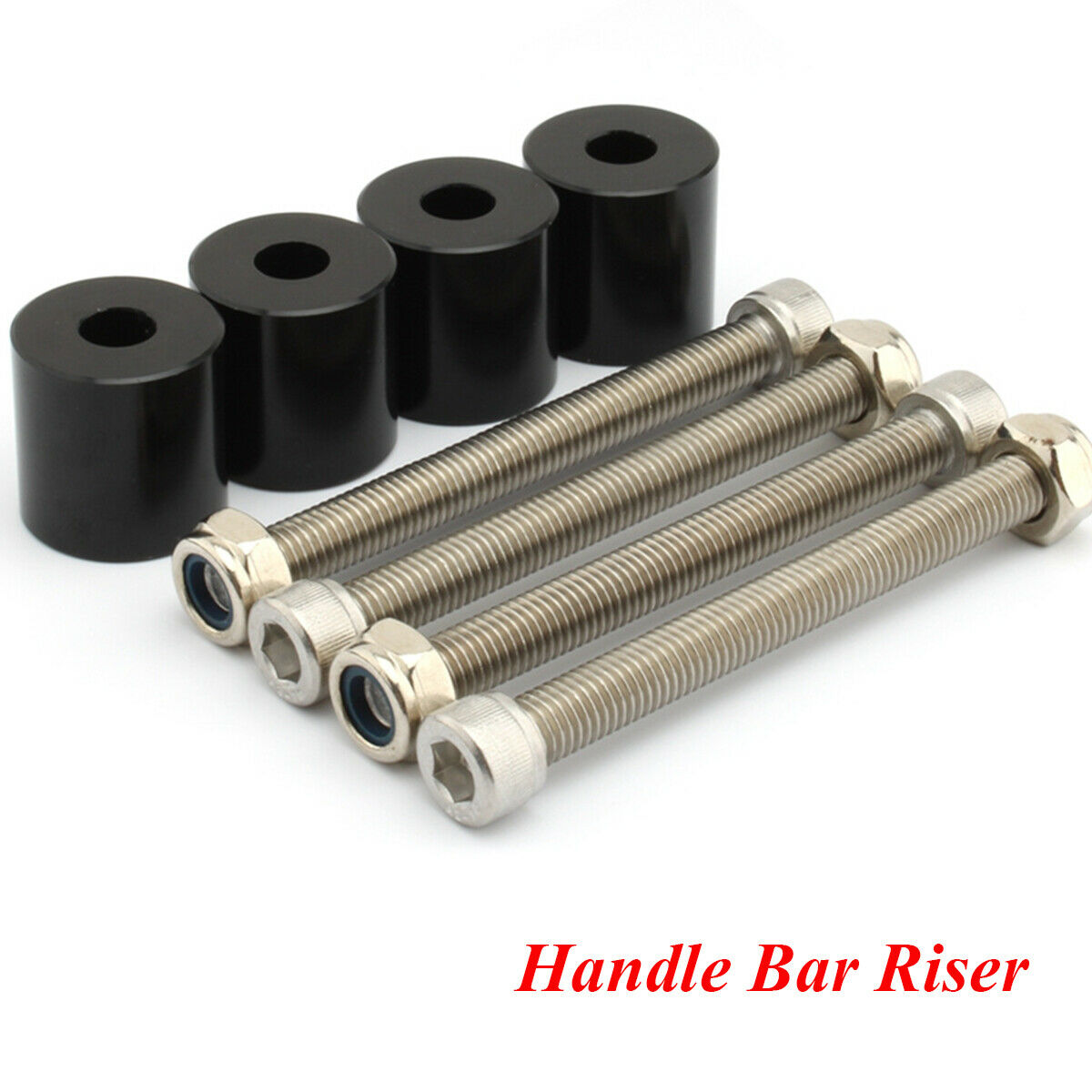 1× Aluminum Alloy Anti-rust Anti-corrosion Motorcycle Handlebar Increase Stack