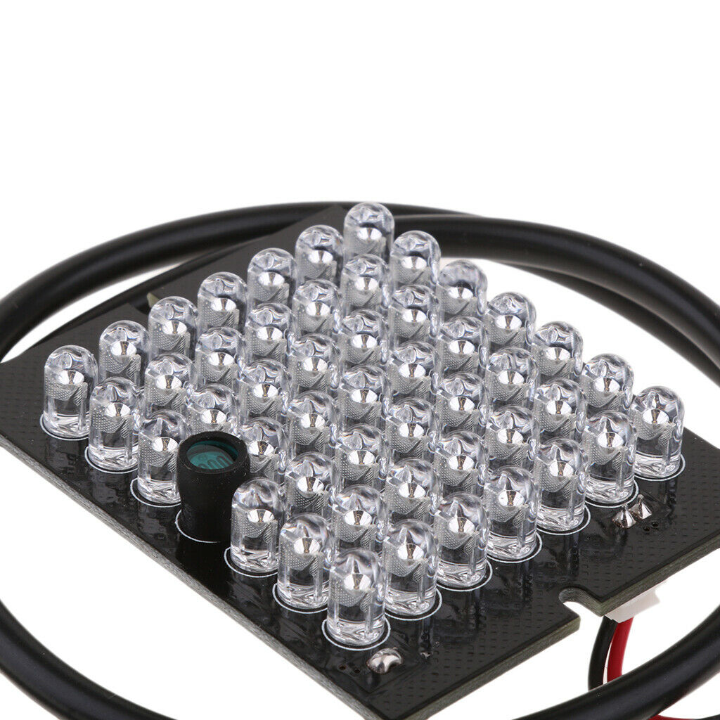 DC12V IR Illuminator 90 Degree Angle 48-LEDs IR Infrared 940nm Light Board for