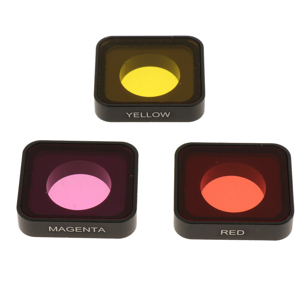 3in1 Waterproof UV Protector Filter Lens Replacement Repair Camera Lens Glass