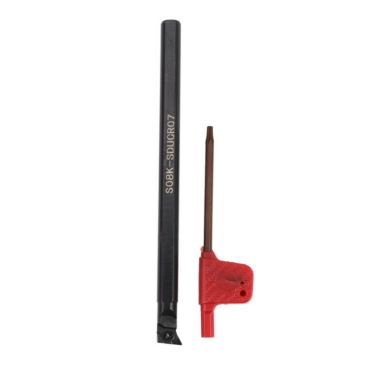 8mm Shank Indexable Lathe Turning Tool Holder with CCMT060204 DCMT070204 CarbiX8