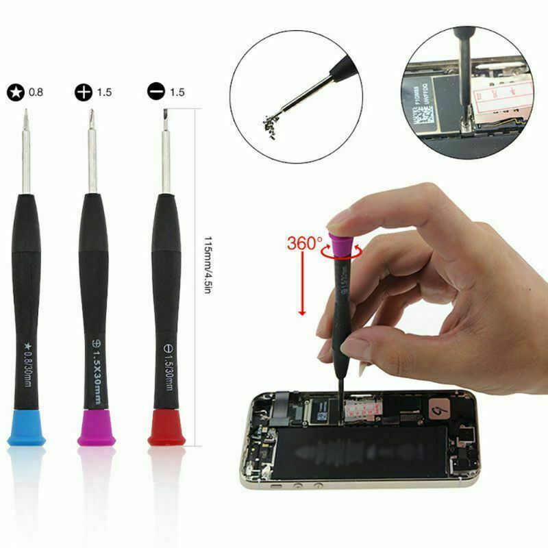 21 in 1 Mobile Cell Phone Repair Tools Kit Spudger Pry Opening Tool Screwdriver