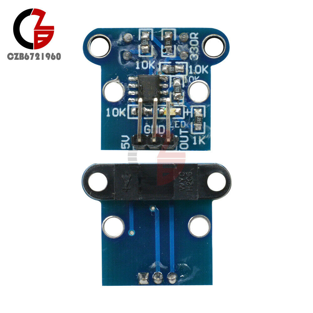 2PCS HC-020K Sensor Double Speed Measuring Module w/ Photoelectric Encoders Kit