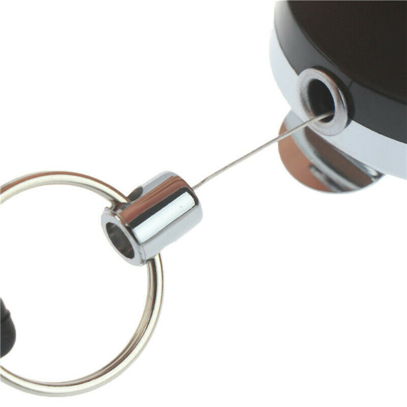 Camping Heavy Duty Retractable Pen Pull Holder Reel Carpenter Anti Lost R.l8