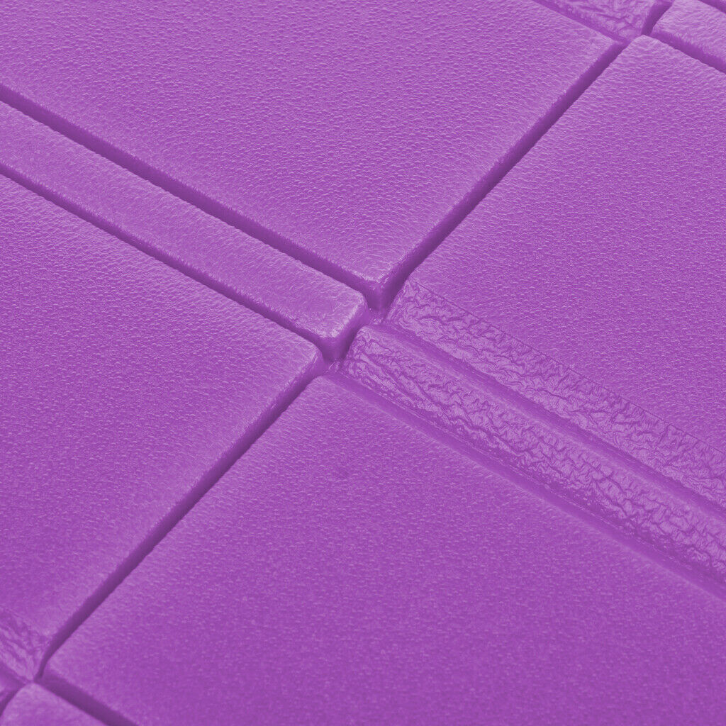 Moisture-proof Folding Travel Camping Mat Seat Waterproof Foam Pad Purple