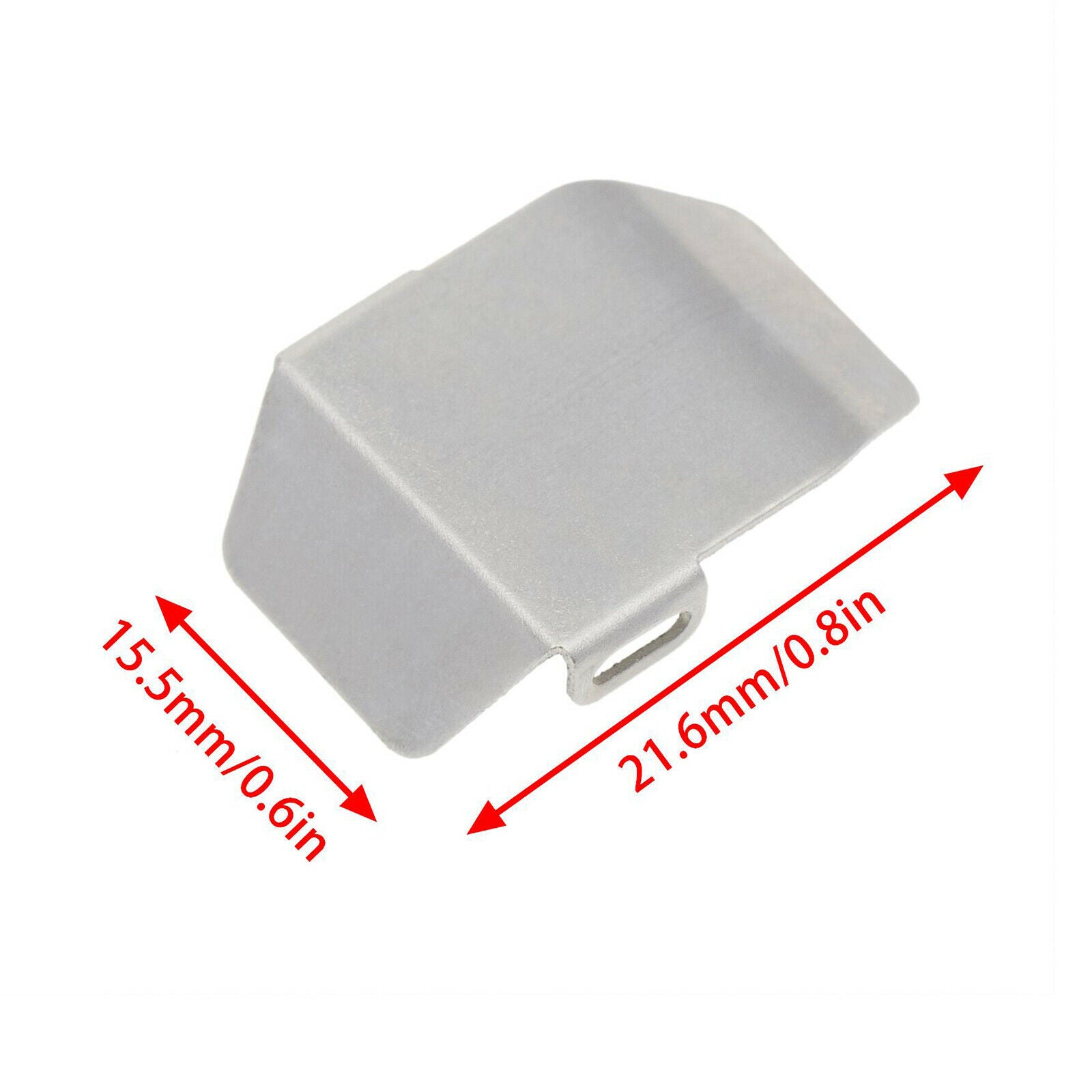 Front/Rear Axle Skid Plate for Axial SCX24 1/24 90081 RC Car 1 Set