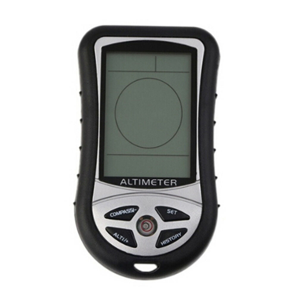8 in 1 digital LCD compass altimeter barometer thermo temperature clock calen Tt