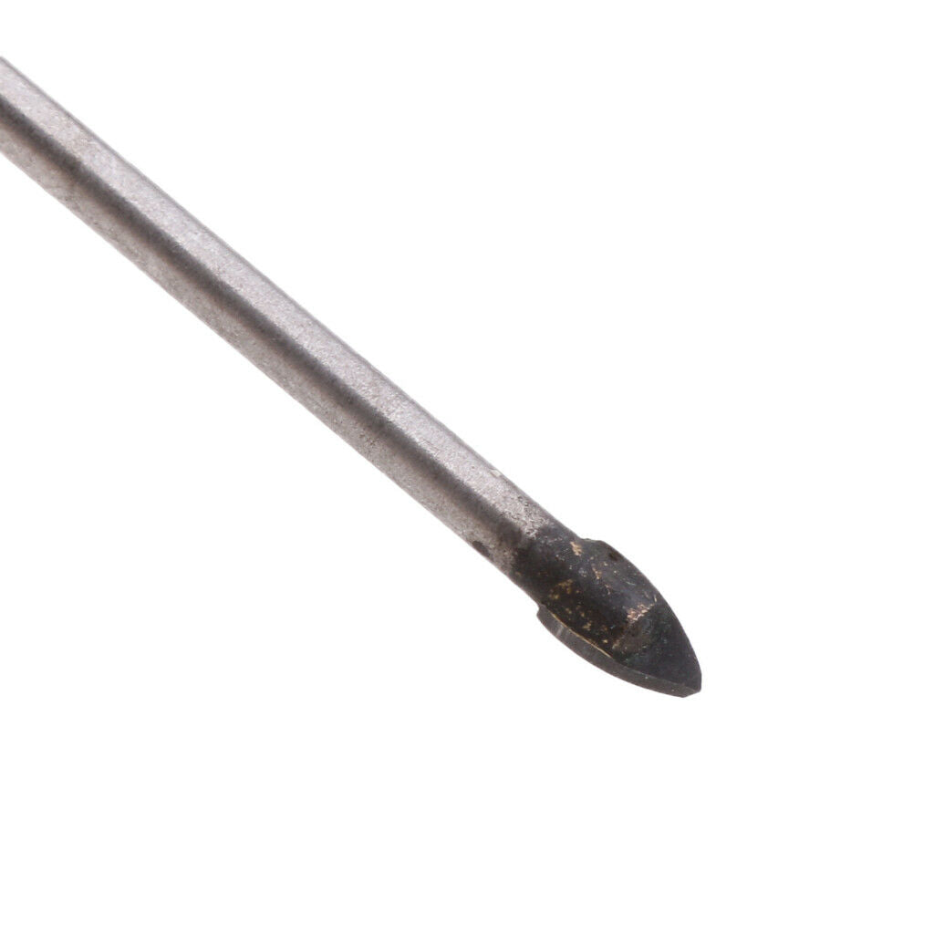 10Pcs Triangular Head Carbide Wall Ceramic Tile Marble Glass Drill Bit Set Glass
