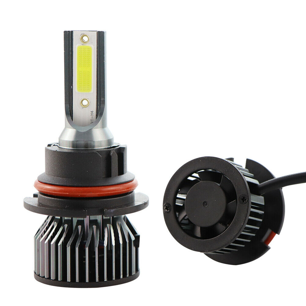 1Pair Auto HB5 9007 Mini Led Headlights Headlamps 72W/Set 16000LM 6000K White