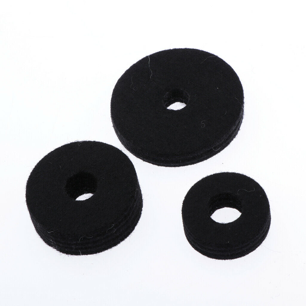 1 Pack Cymbal Spare Parts, Felt Cymbal Sleeves for