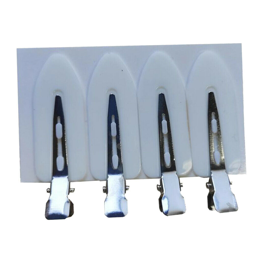 20pc Plastic Seamless No Bend Clips Hairdressing Bangs Waves Clip Barrettes