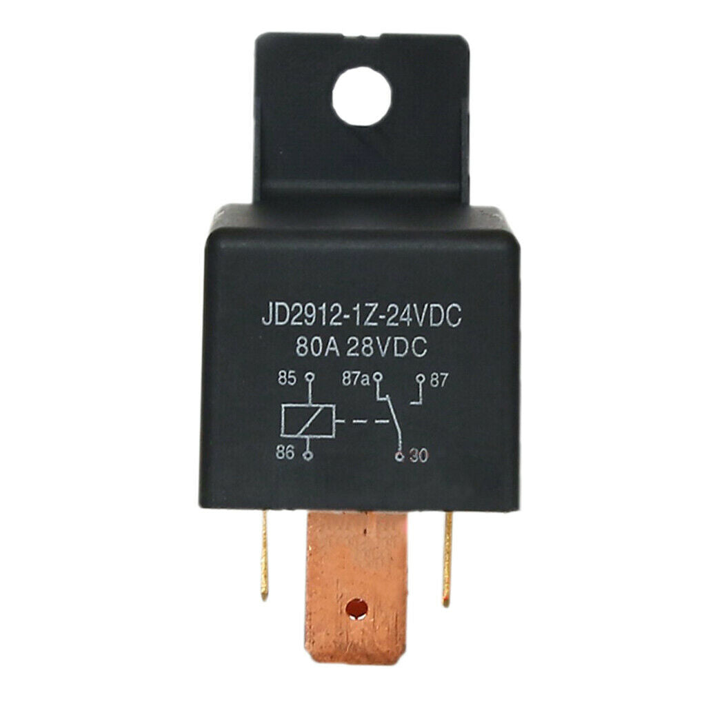 JD2912-1Z-24VDC Car Motorcycle DC28V 80A 5Pin Changeover Switch SPDT Relay