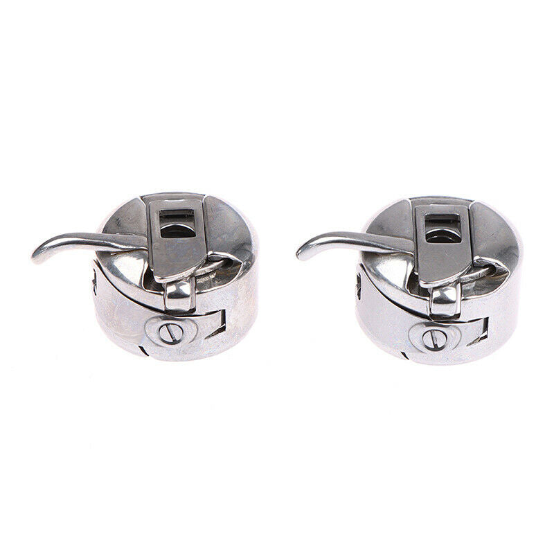 2pcs Metal Sewing Machine Bobbin Case Sewing Machine Accessori.l8