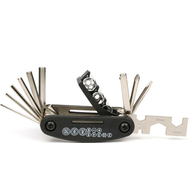 Bicycle Repair Tools Kit Cycling Screwdrivers Tool Tyre Lever Allen Wre_AU