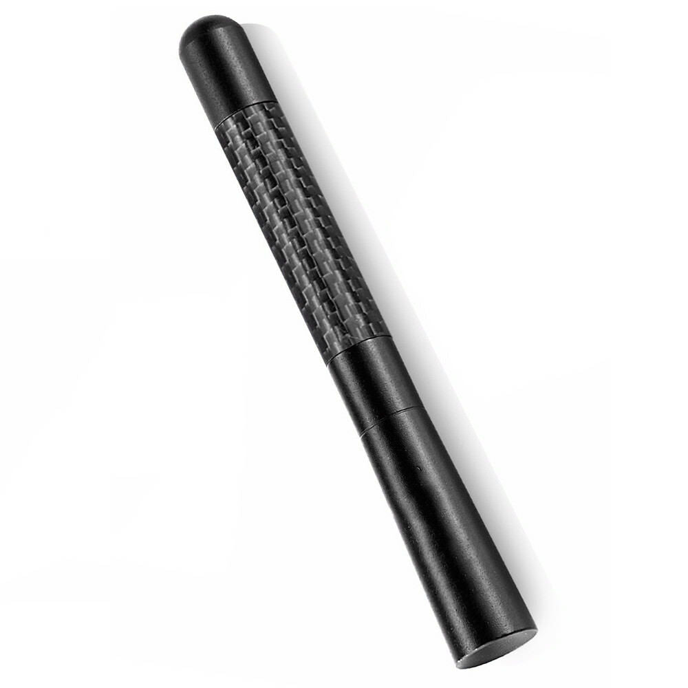 Black Carbon Fiber Stubby Short Antenna 5" Fits 94 08 Dodge RAM 1500 2500 3500
