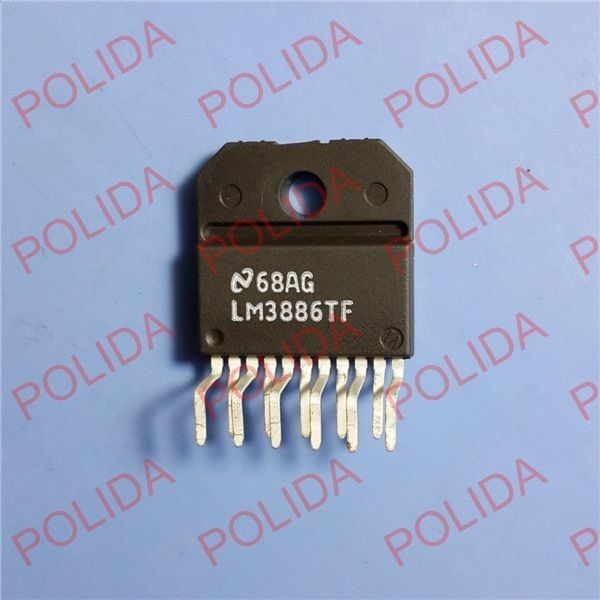 10PCS Audio Power Amplifier IC NSC ZIP-11 ( TO-220-11 ) LM3886TF LM3886TF/NOPB
