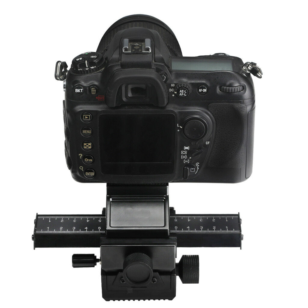 plastic 4 way Macro Focusing Rail Slider for SLR DSLR Camera Photography