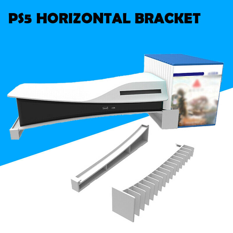 For PS5 Game Console Display Game Machine Horizontal Bracket Base Storage Holder