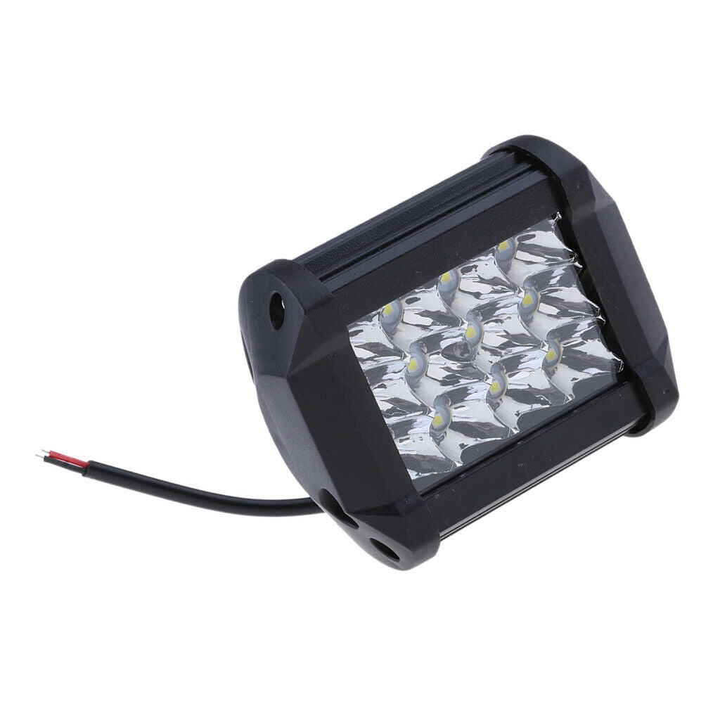 4Inch Tri Row 36W 12 LED Work Lights Bar Spot Lighting Auto ATV SUV 4WD UtE