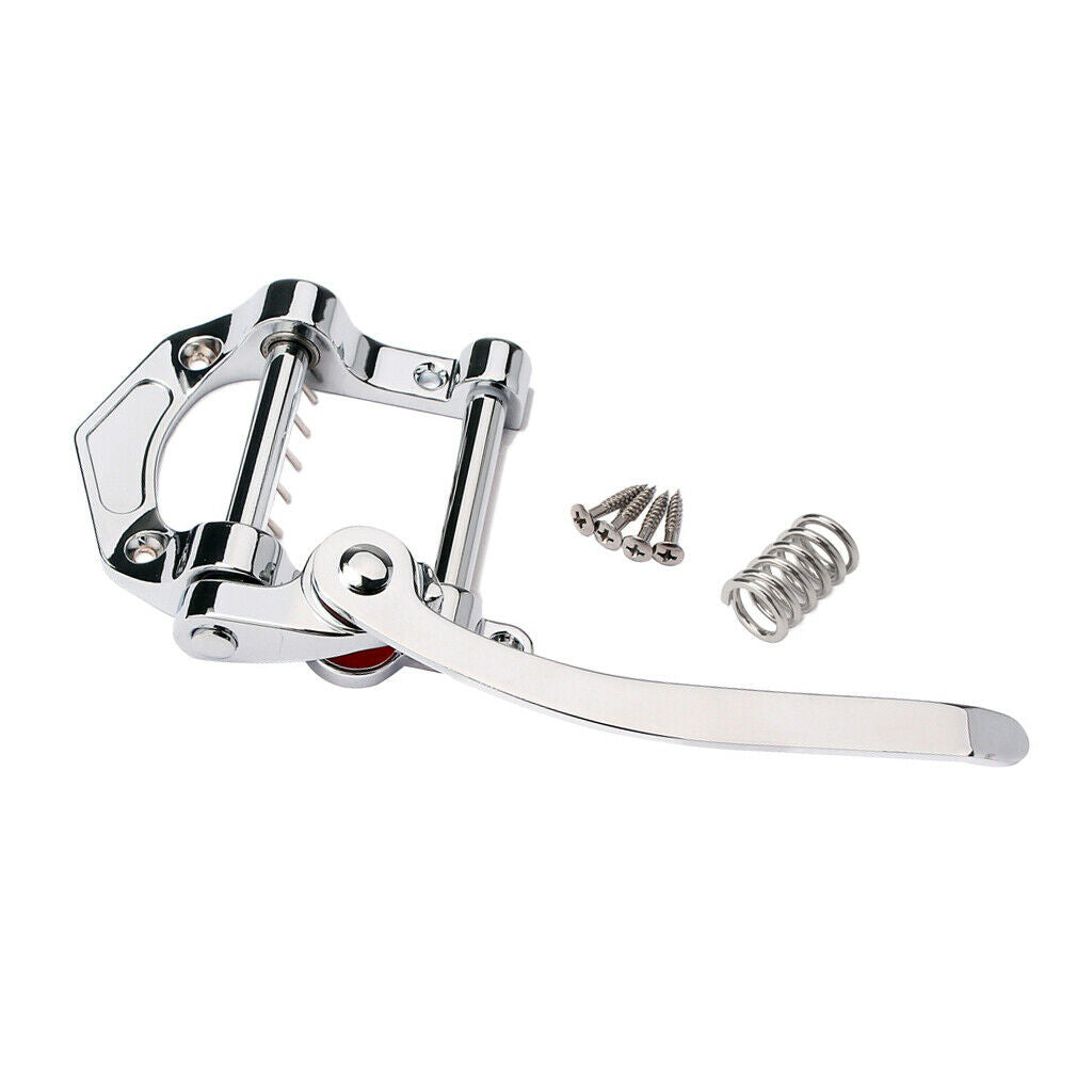 Robust guitar vibrato tailpiece bridge for the replacement of guitars