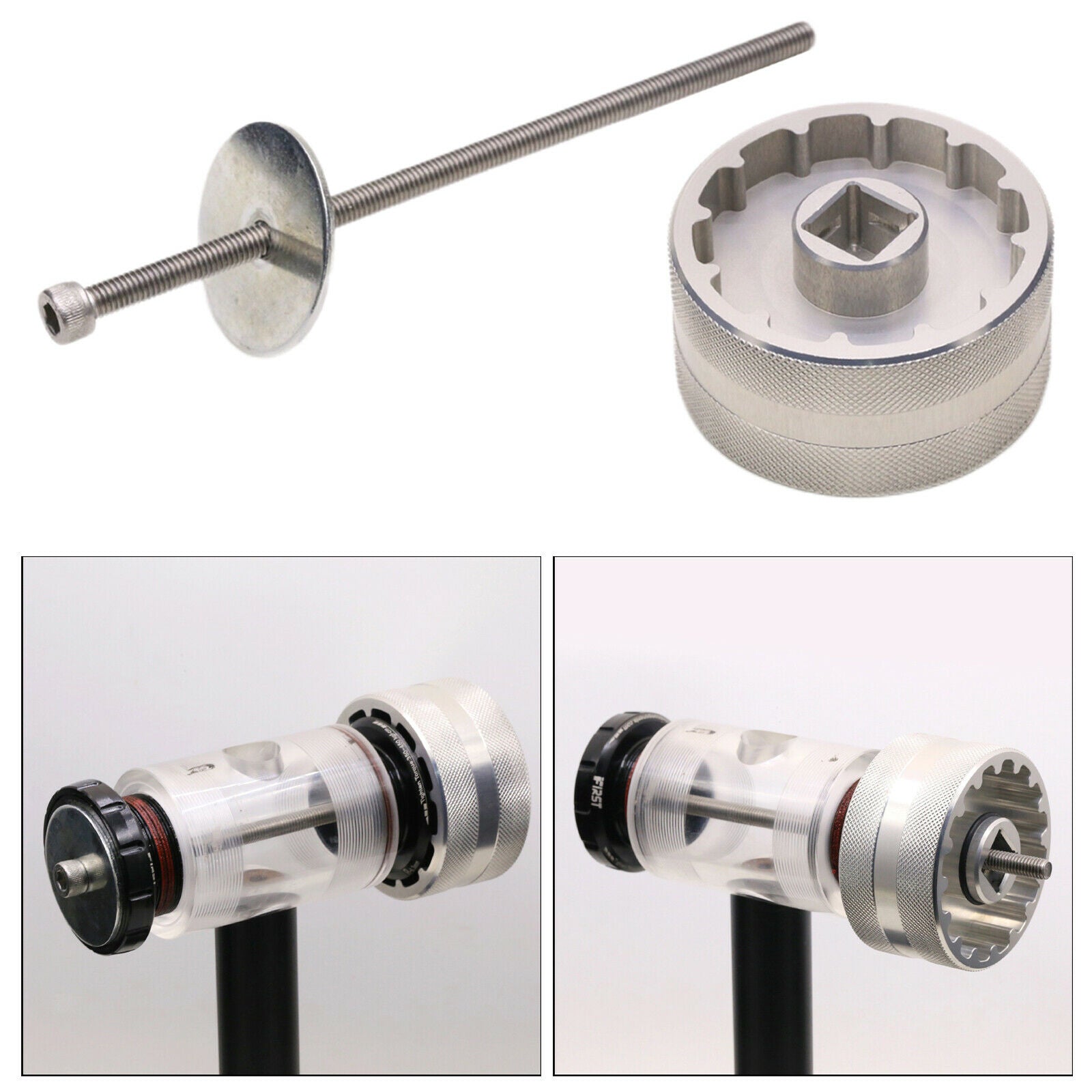 Premium T47 Bottom Bracket Tool Threaded BB Cup Removal Remover Wrench Kit