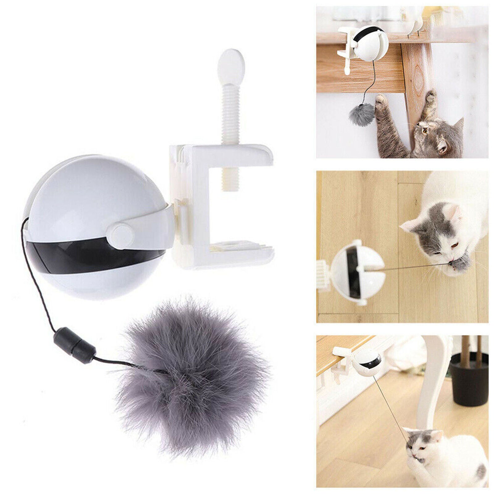 New Automatic Interactive Motion Cat Mouse Tease Electronic Pet Toys